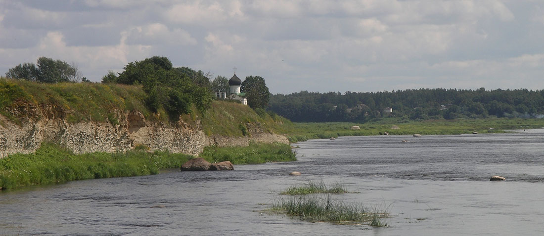 Деревня Родина Псковская область река